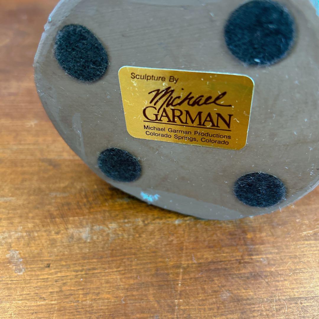 マイケルガーマン作 アンティーク アメリカンインテリア カウボーイ 彫刻