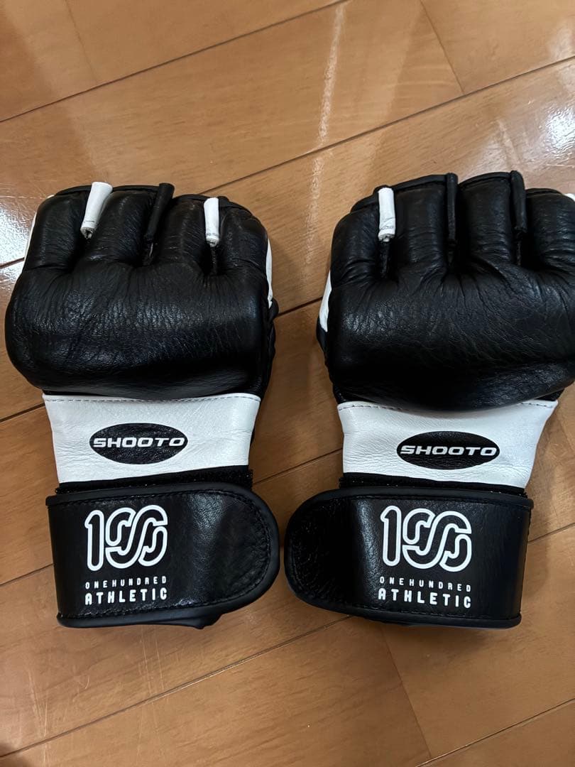 SHOOTO ISAMI オープンフィンガー ワンハンドレッドアスレチック ISAMI×100Athletic 100A SHOOTO GLOVES オープンフィンガーグローブ