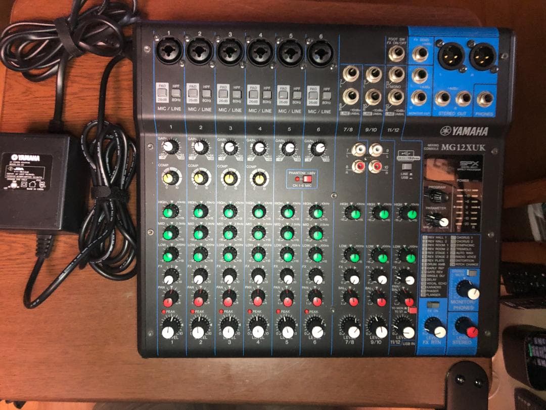 Yamaha MG12XUK アナログミキサー