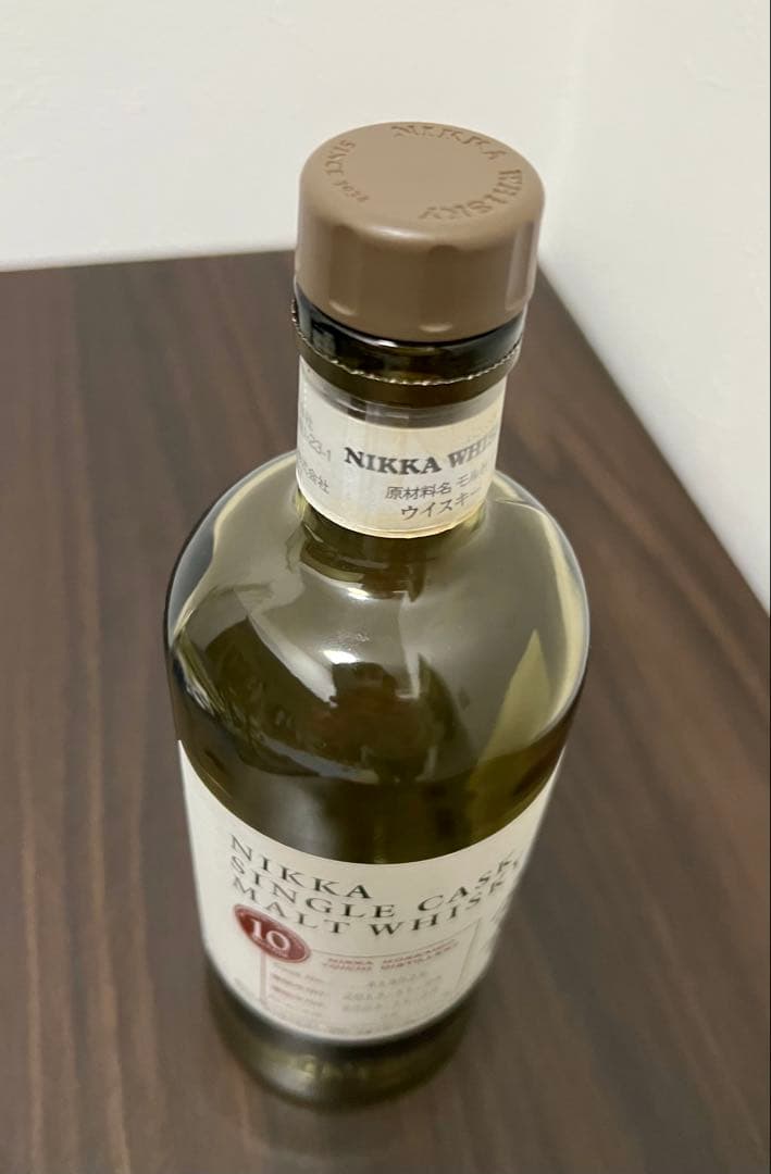 余市】シングルカスク 北海道余市モルト10年 空き瓶
