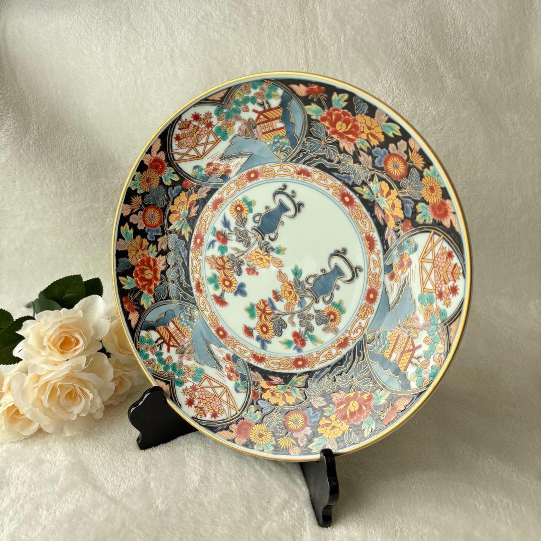 希少品・保管】有田焼 哲山作 飾皿 大皿 有田銘窯 - メルカリ