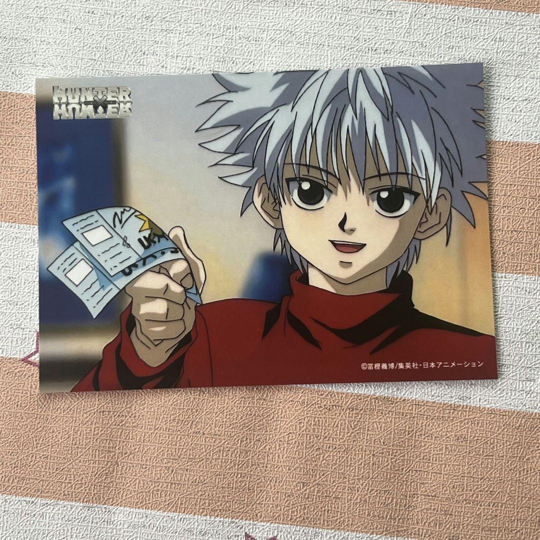 HUNTER×HUNTER ハンターハンター 旧アニメ キルア ミニ下敷き