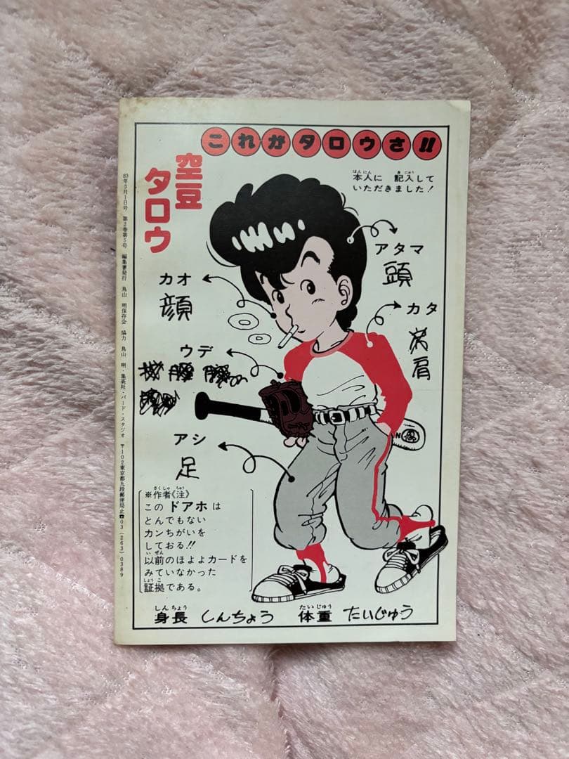 BIRD LAND PRESS 5 鳥山明　保存会　ファンクラブ会報