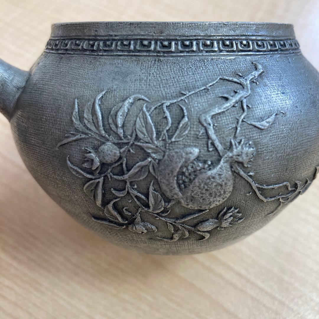 k*s様 【本間琢斎 作】希少 佐渡 蝋型鋳金 急須｜伝統