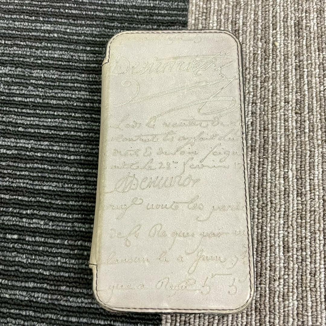 BERLUTI　ベルルッティ　iPhoneケース　手帳　カリグラフィー