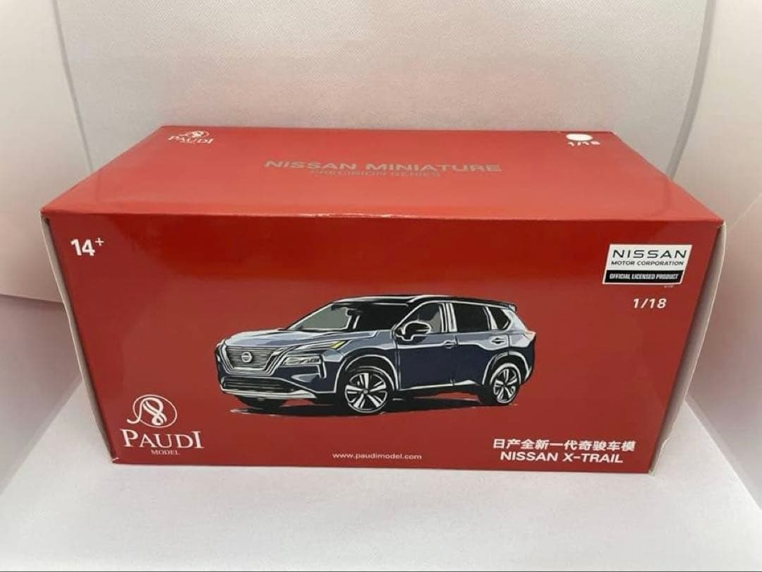 PAULDI X-TRAIL 2021 1/18スケール モデルミニカー