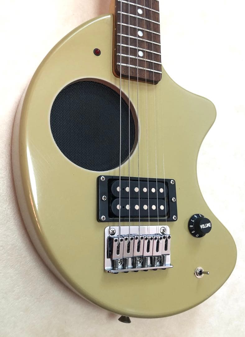 【美品】ZO-3 グレー アンプ内蔵ミニギター ヘッドフォン端子付 ぞうさん