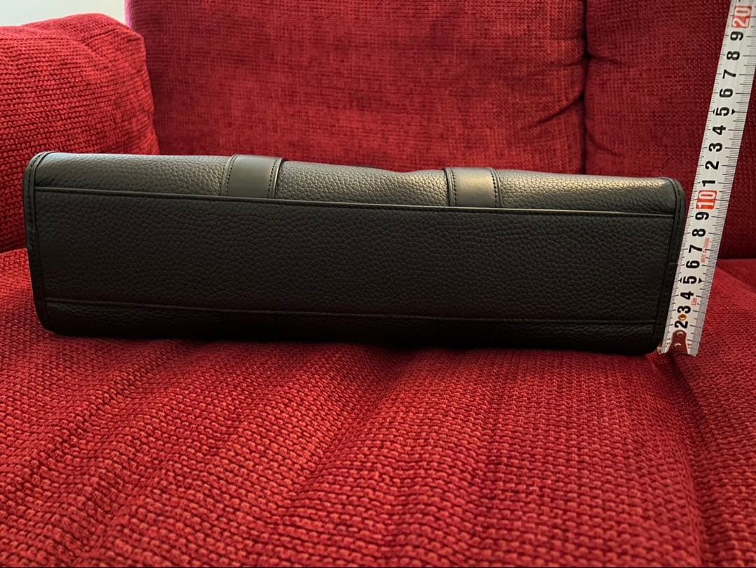 COACH ビジネスバッグ ブラック レザー