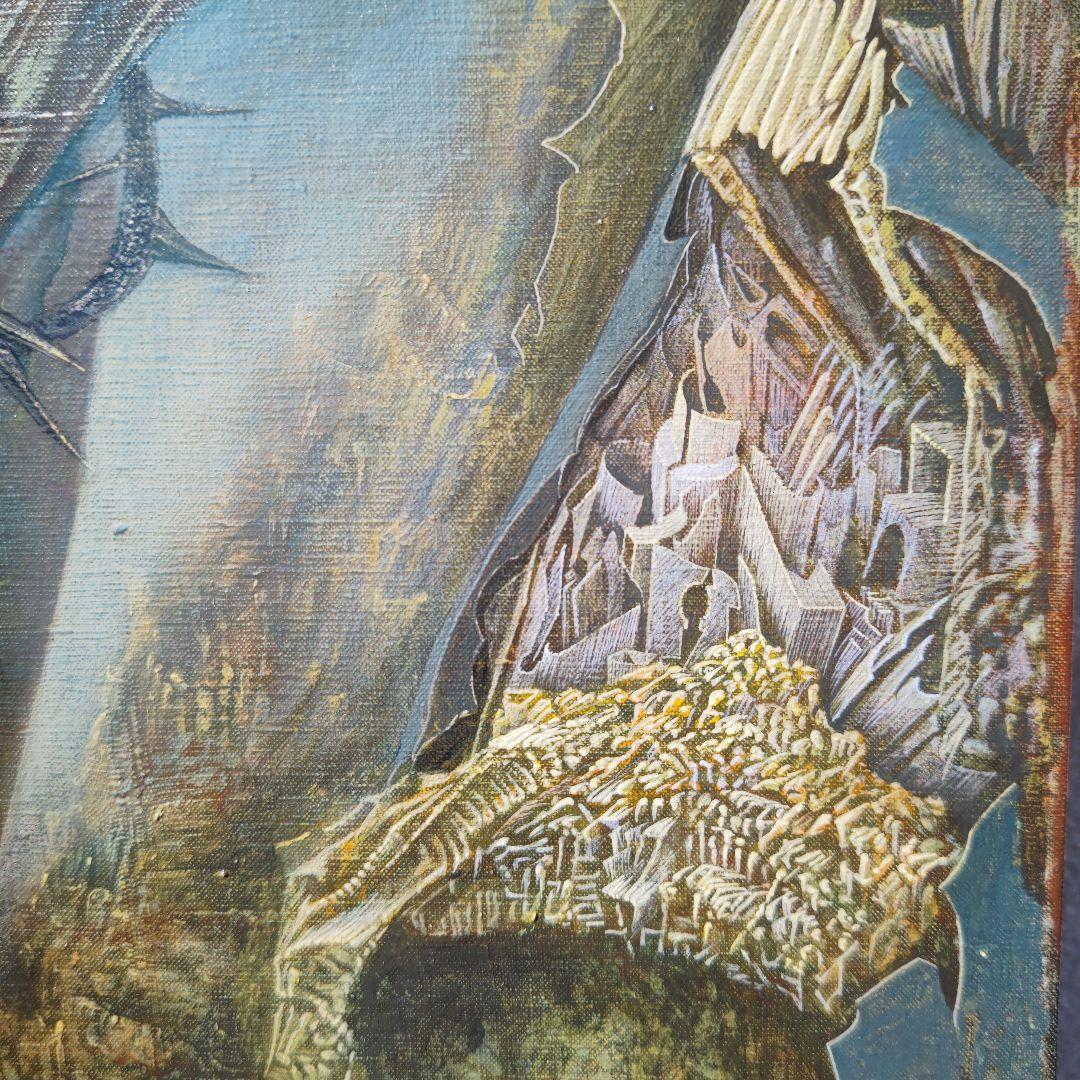 塚本聰「MURMUR」S100号、独立展出品、渾身の最高最大傑作、美術館収蔵