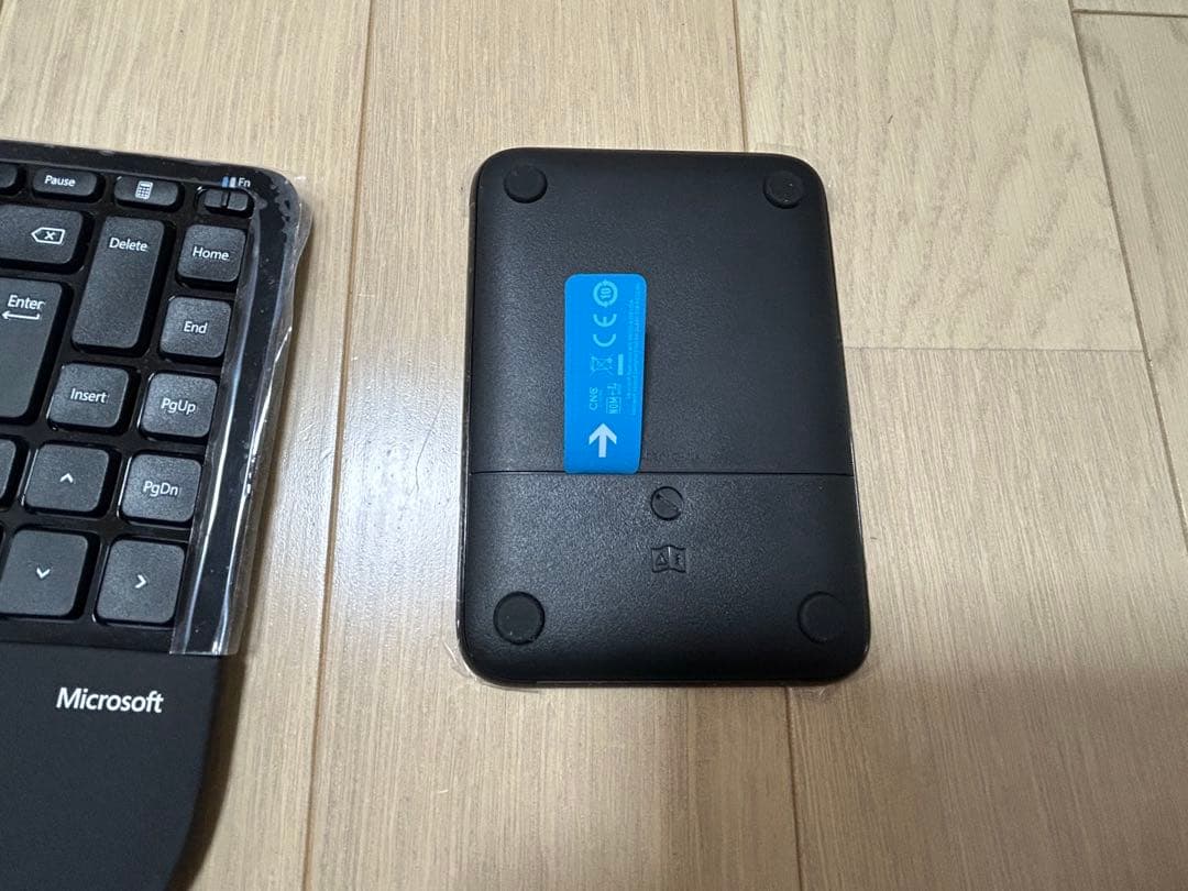 Microsoft キーボード 5KV-00006 未使用レシーバー紛失 エルゴ - メルカリ