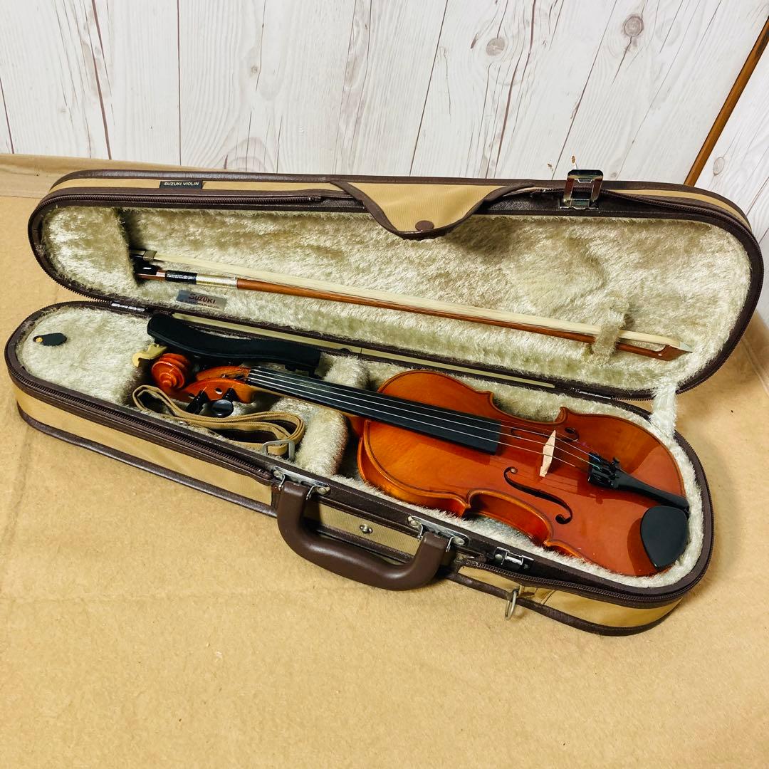 美品 SUZUKI バイオリン No.200 1/8 1995年 ケース 弓付き