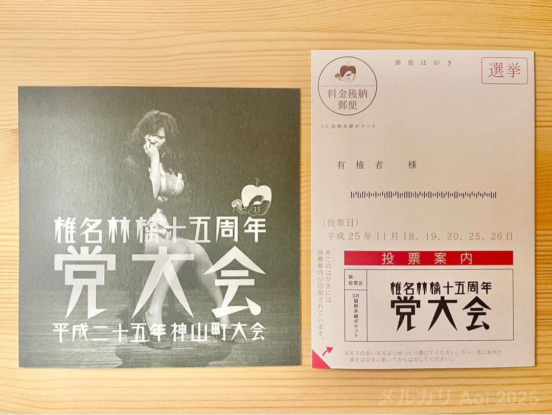 未使用 椎名林檎 林檎班 殿堂入り更新特典 2015-2025 10年間 - メルカリ