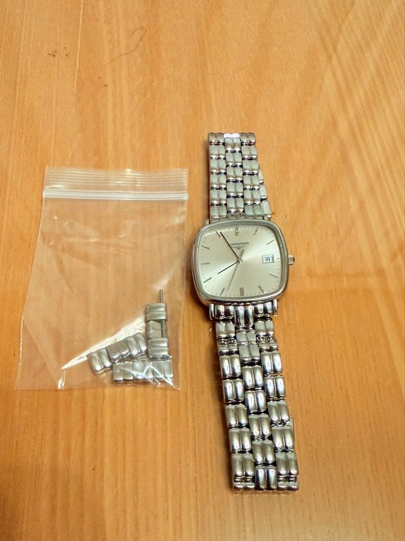 LONGINES クォーツ腕時計 シルバー