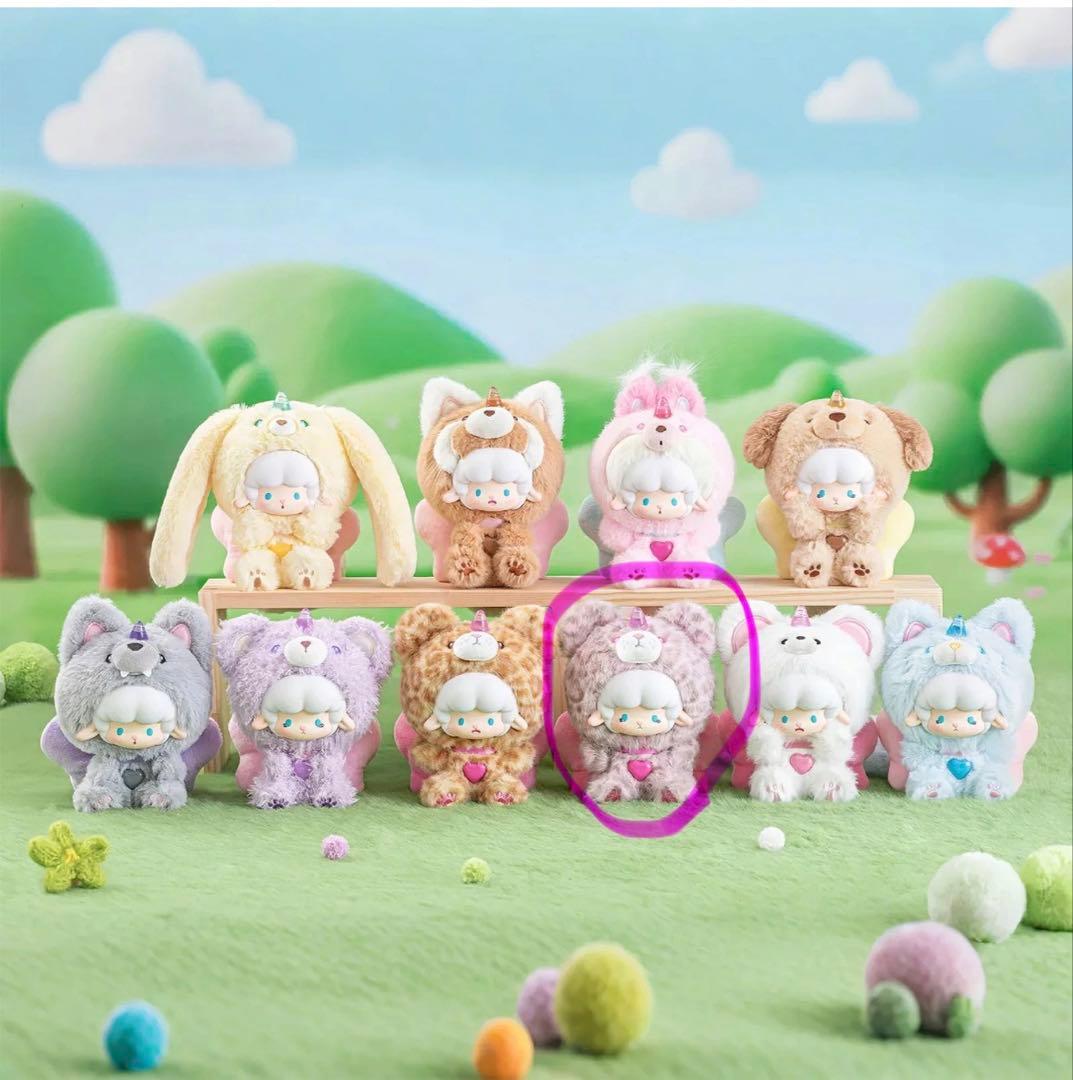 n*o様 未使用 TOPTOY ギュンギュンラム 巻巻羊 ピンク豹ちゃん ぬいぐ