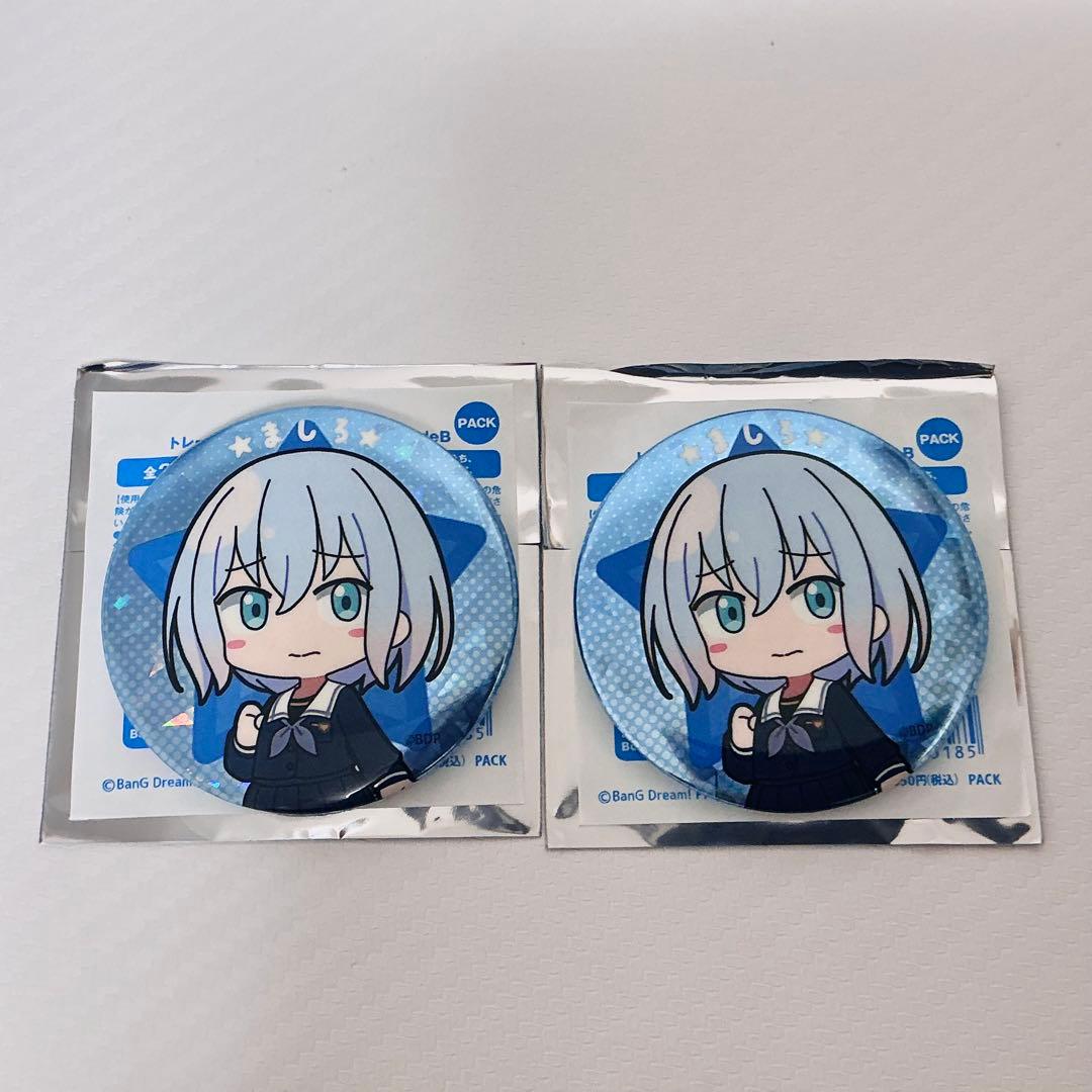 元祖！バンドリちゃん 缶バッジ 倉田ましろ - メルカリ