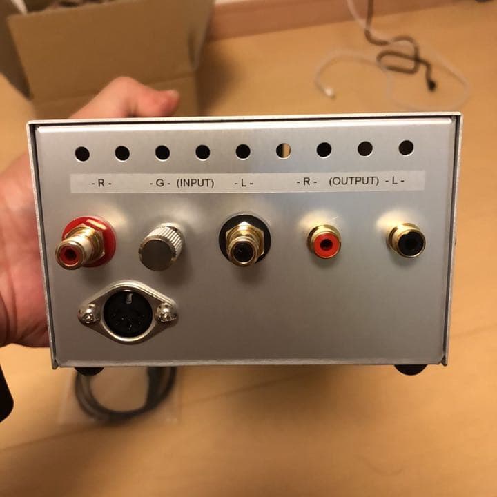 真空管型フォノイコライザーGK08LV 合研ラボ