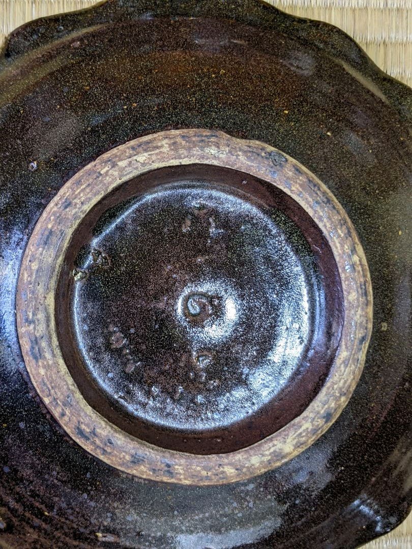 ⭐民藝 用の美！希少 昭和時代初期 琉球 沖縄 壺屋焼 魚紋皿 人間国宝 骨董品