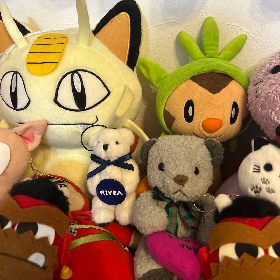 ポケモン　ニャース　ハリマロン　カピバラさん　ねこだんご　スケルトン　まとめ売り