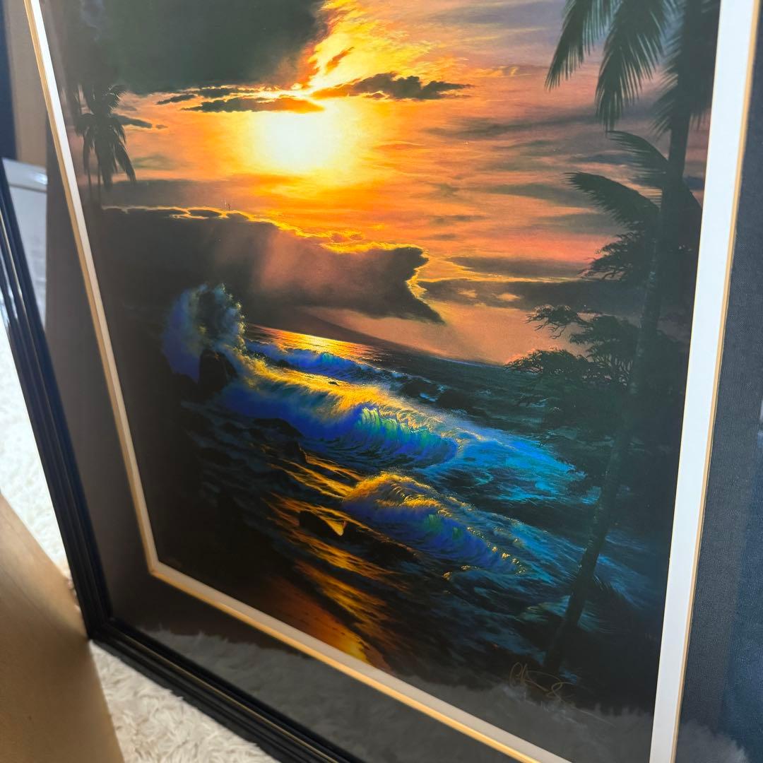 ラッセン インペリアルグロウ 額装 GL78/225 ミクスドメディア