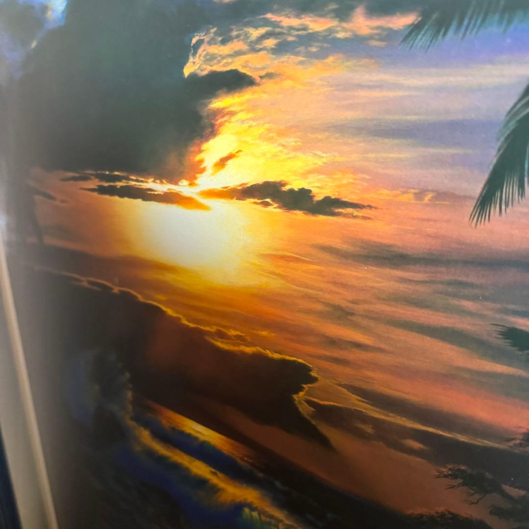 ラッセン インペリアルグロウ 額装 GL78/225 ミクスドメディア