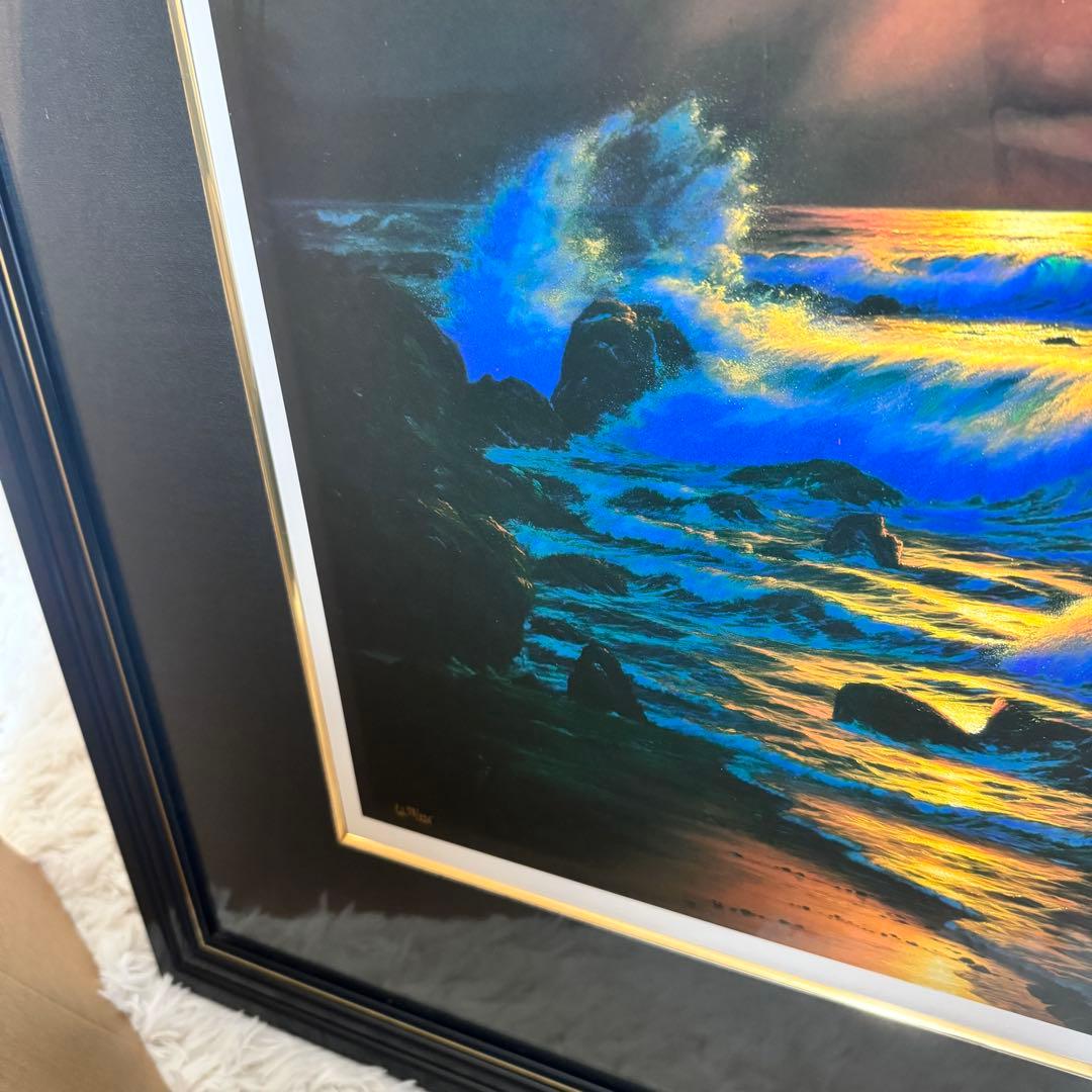 ラッセン インペリアルグロウ 額装 GL78/225 ミクスドメディア