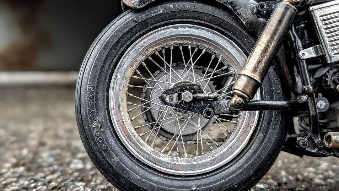 1969 HARLEY-DAVIDSON FLH 1/8 完成品