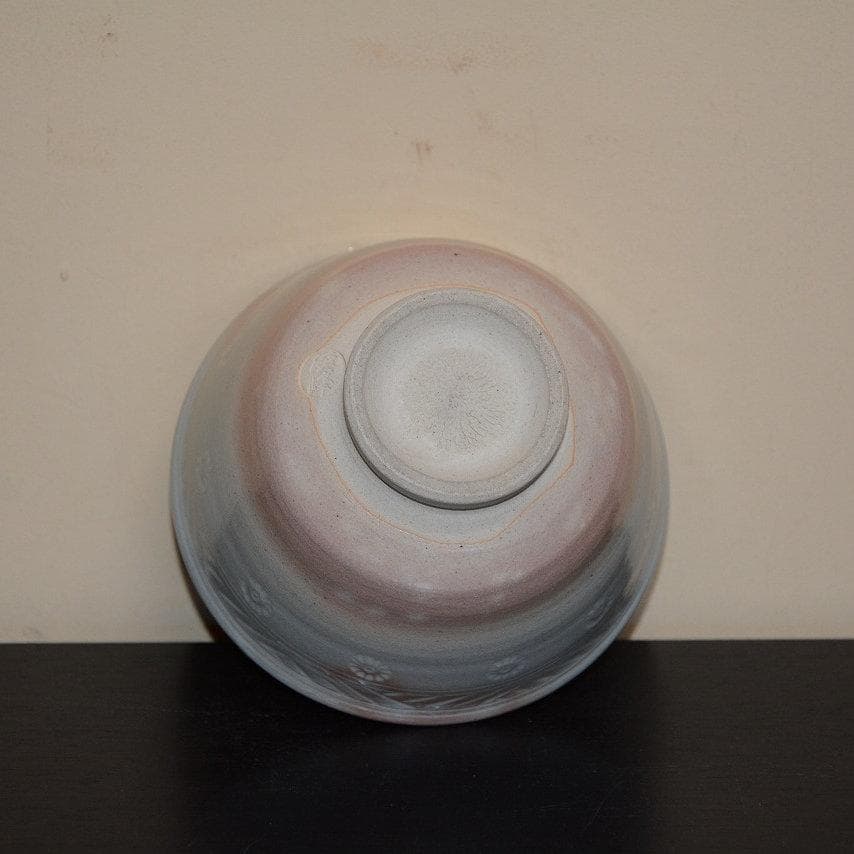 茶道具 数茶碗 9個 御本三嶋茶碗 田中渓峰造 共箱付 中古品 送料込み