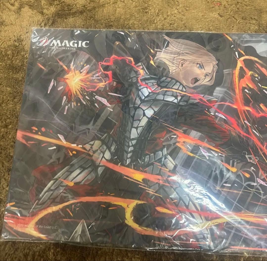 MTG プレイマット 30th シヴ山のドラゴン　邪悪を打ち砕く　紅蓮破