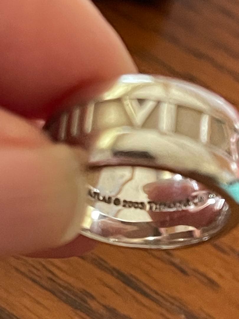 Tiffany & Co. Atlas Ring 2005年製　アトラス　10号