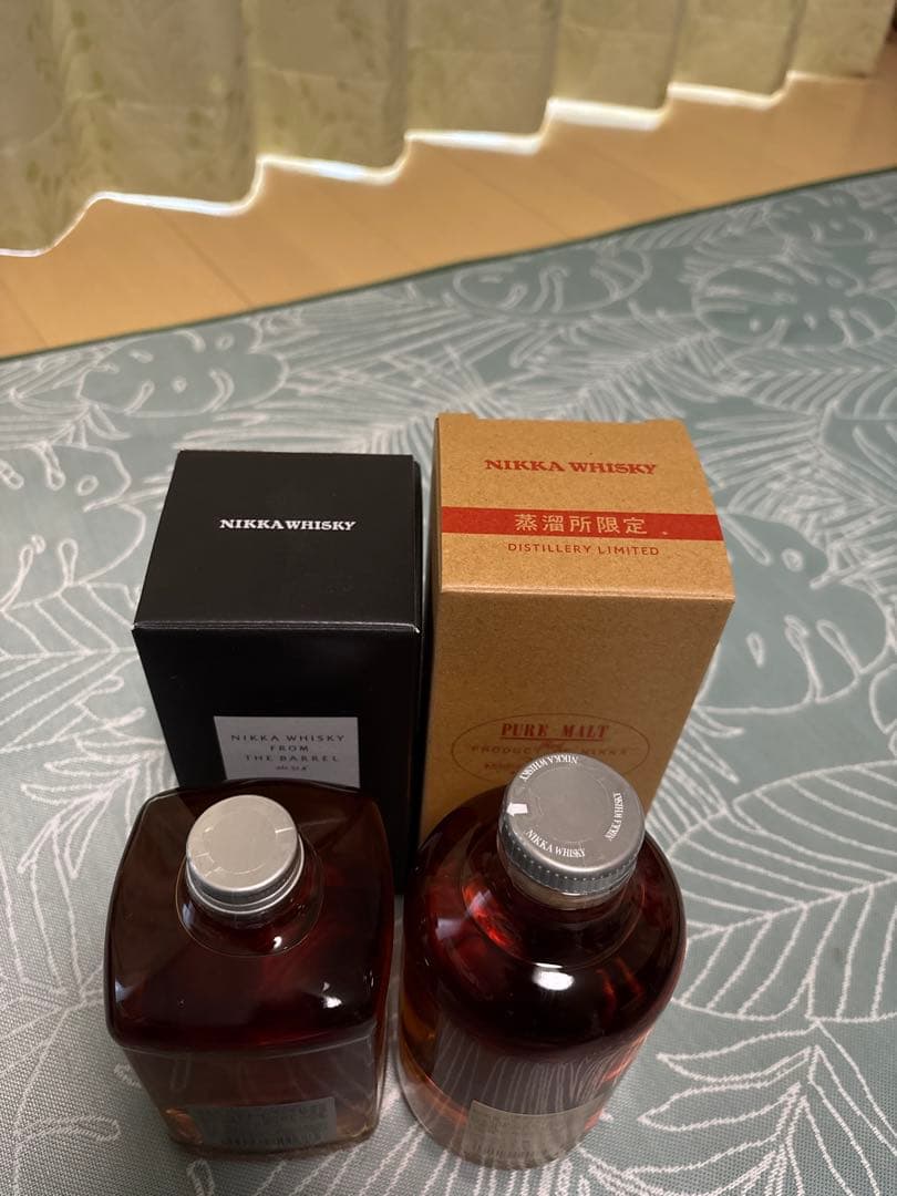 ニッカウイスキー フロムザバレル/ピュアモルトレッド【セット売り・箱