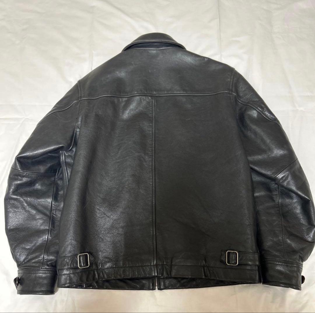90s old gap レザージャケットXS 牛革 - メルカリ