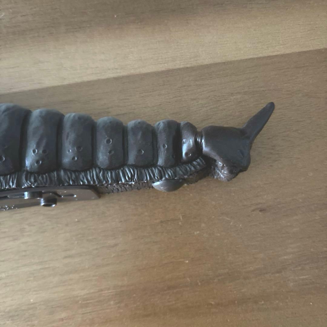 バンダイ モスラ 幼虫　フィギュア グレー