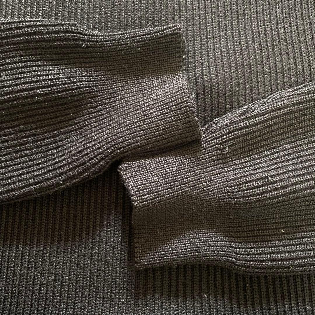 VERSACE COLLECTION ニットレザージップジャケット　ヴェルサーチ