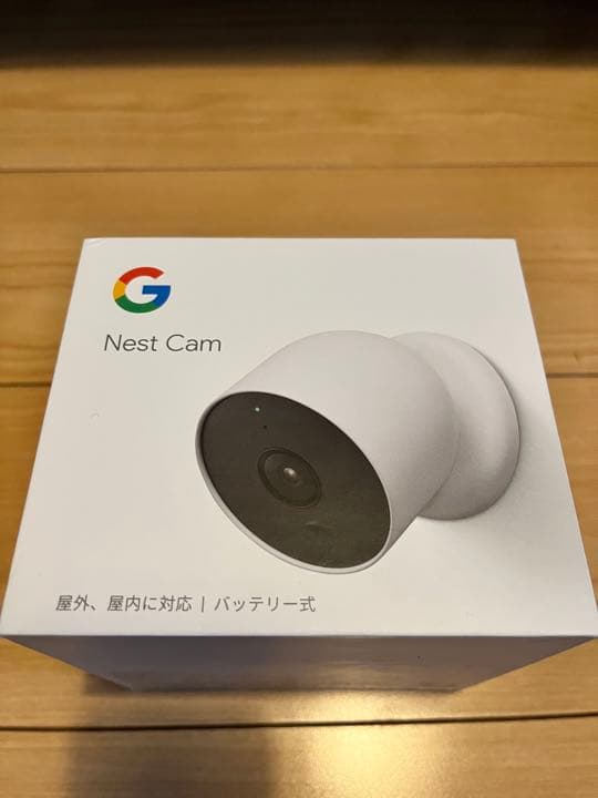 Google Nest Cam 未使用屋内、屋外対応、バッテリー式