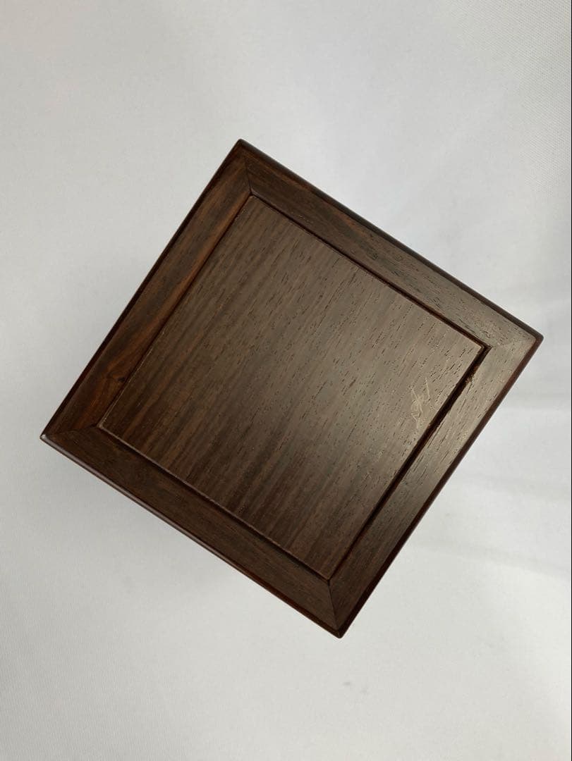 飾り台 小品盆栽台 花台 紫檀 唐木造 茶華道具 中国美術 レトロ GA2