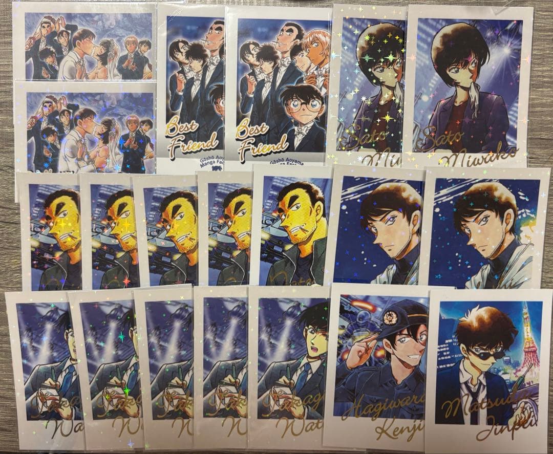 OM 名探偵コナン トレーディングチェキ風カード