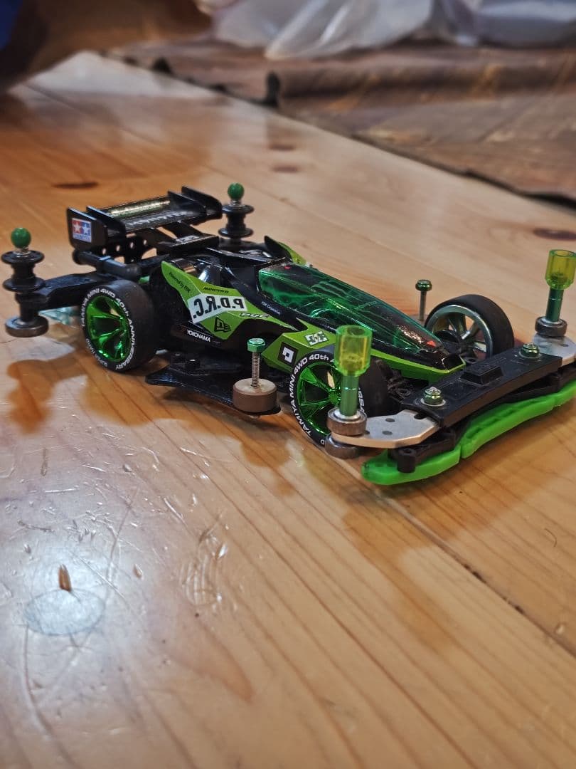 ★値下げミニ四駆　完成品　レイスピアー　B-MAX仕様　MONSTER　カスタム