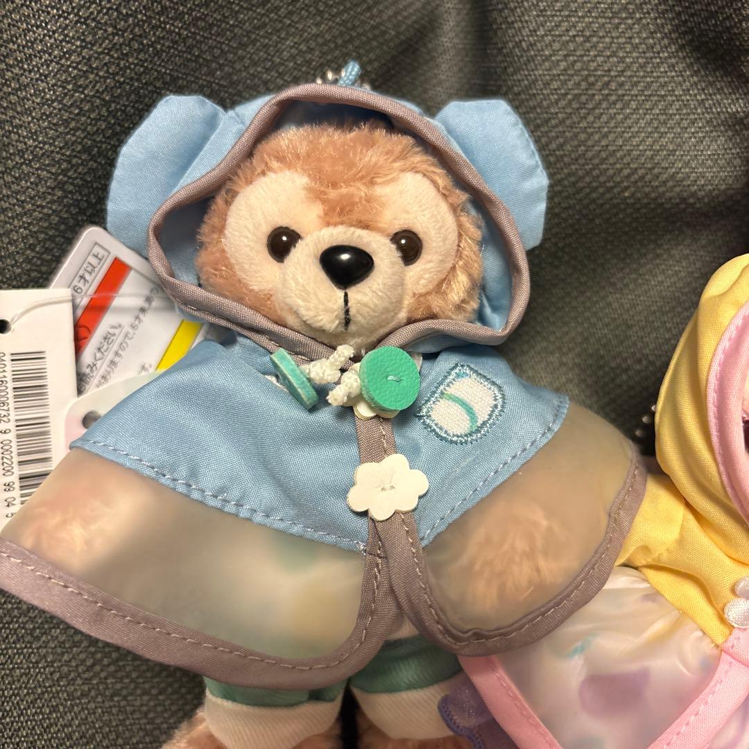 ダッフィーステラルー★ぬいぐるみバッジ ビューティフルレイニーデイズ★新品未使用