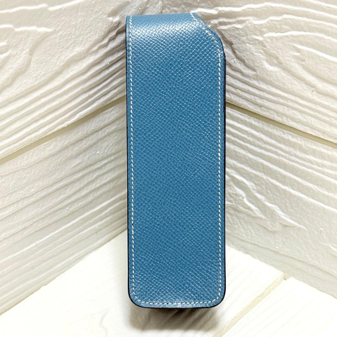 ☆新品未使用☆HERMES☆エルメス☆ペンケース☆ブルージーン☆ヴィンテージ