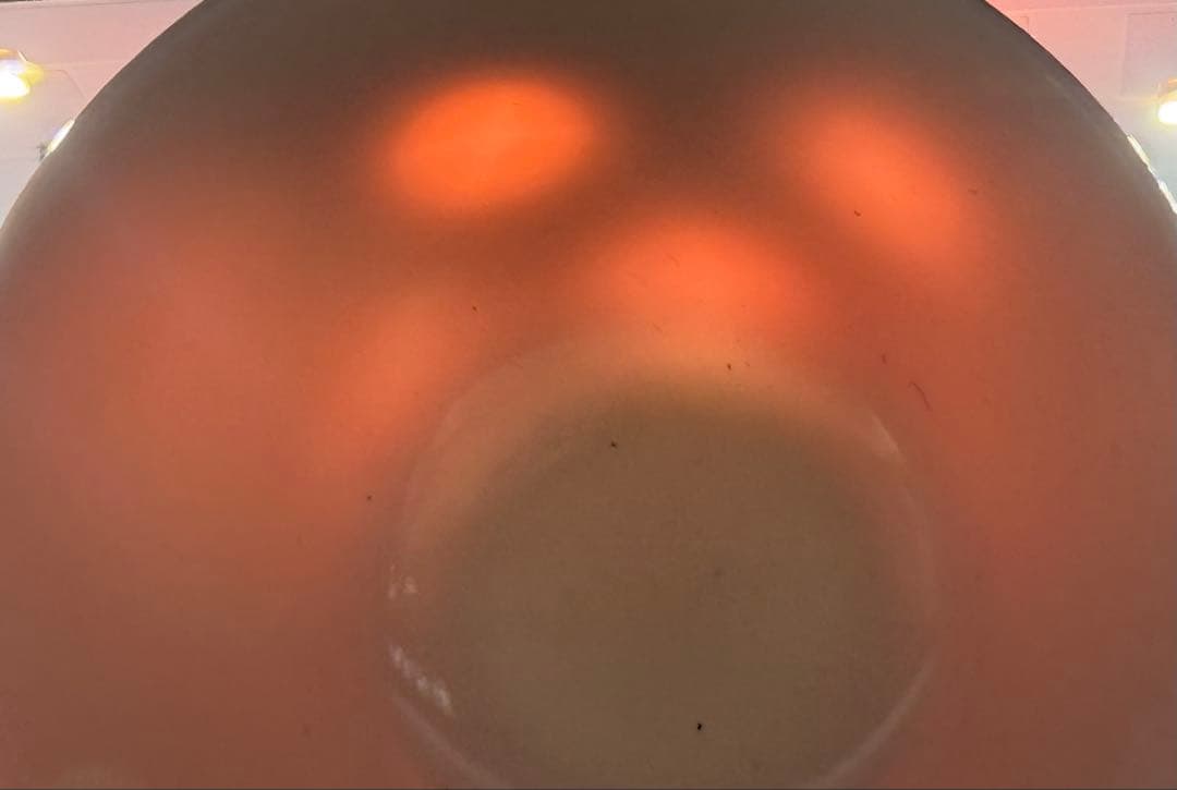 江戸 古清水 紅釉小杯ペア 亀水作 高級茶器 殻手 送料