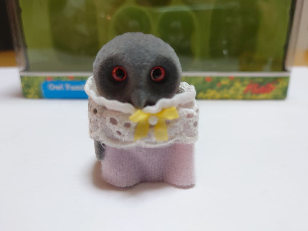 超希少】シルバニアファミリー ふくろうファミリーセット Flair社製