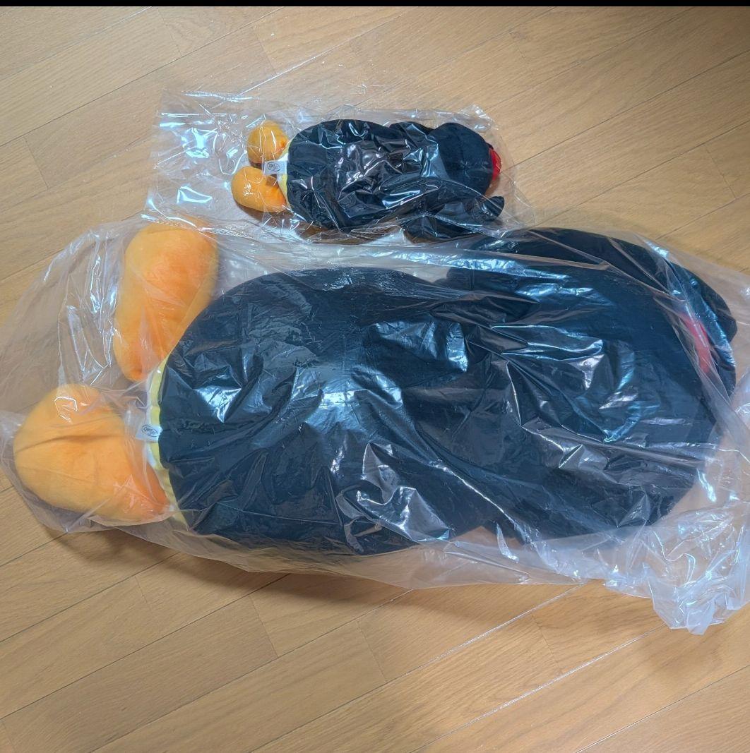 Pingu　寝そべり ぬいぐるみ 1等
