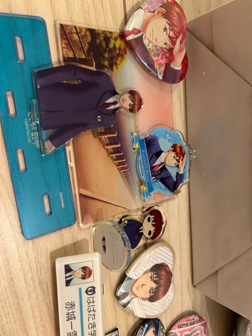 赤城一雪　グッズセット　缶バッジ　アクスタ　ぬいぐるみ　クッション　ときメモGS