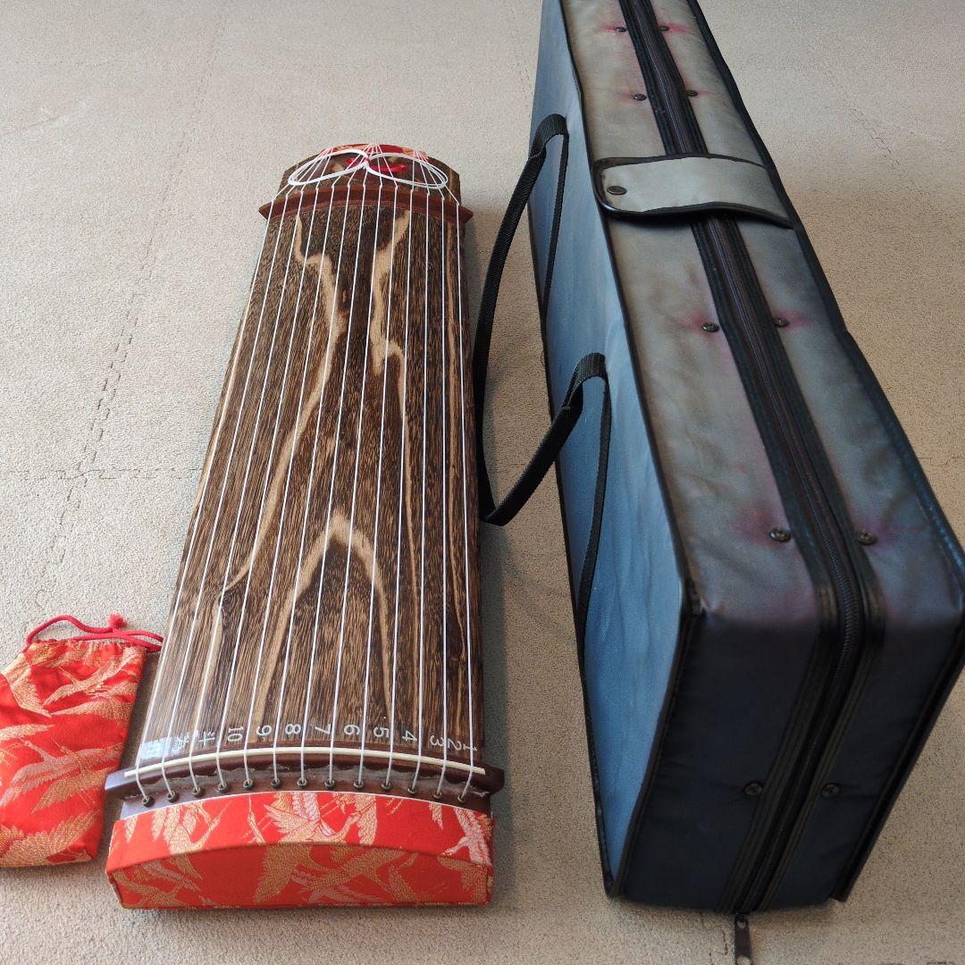 お琴(箏)13絃87cm、(ゼンオン)ZEN-ON文化琴「羽衣」