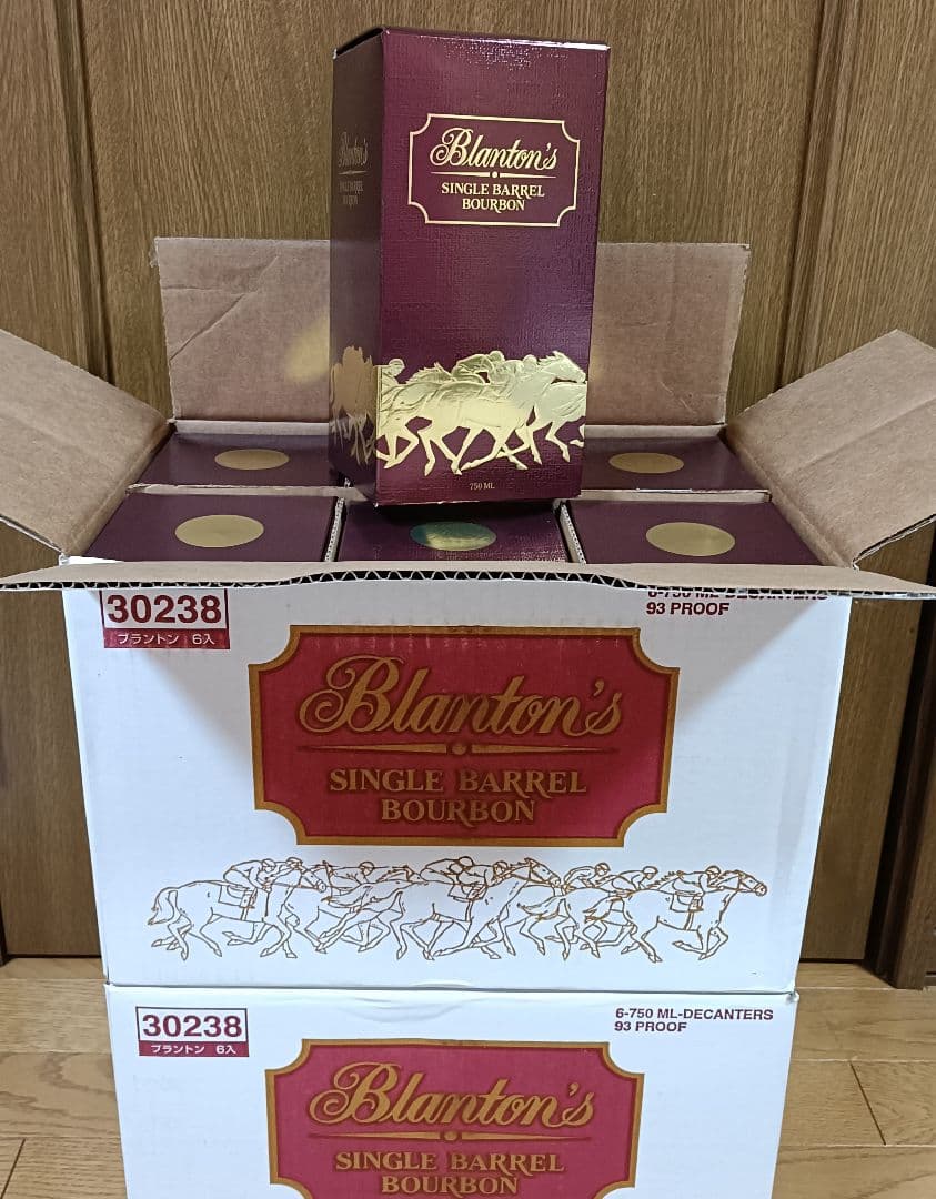 ブラントン シングルバレル レッド 12本 宝酒造 ブラントン レッド Blanton Red 2ケース 12本 宝酒造