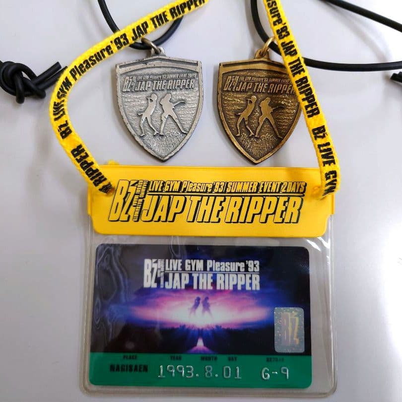 B'z JAP THE RIPPER ペンダント LIVE-GYM '93 レア