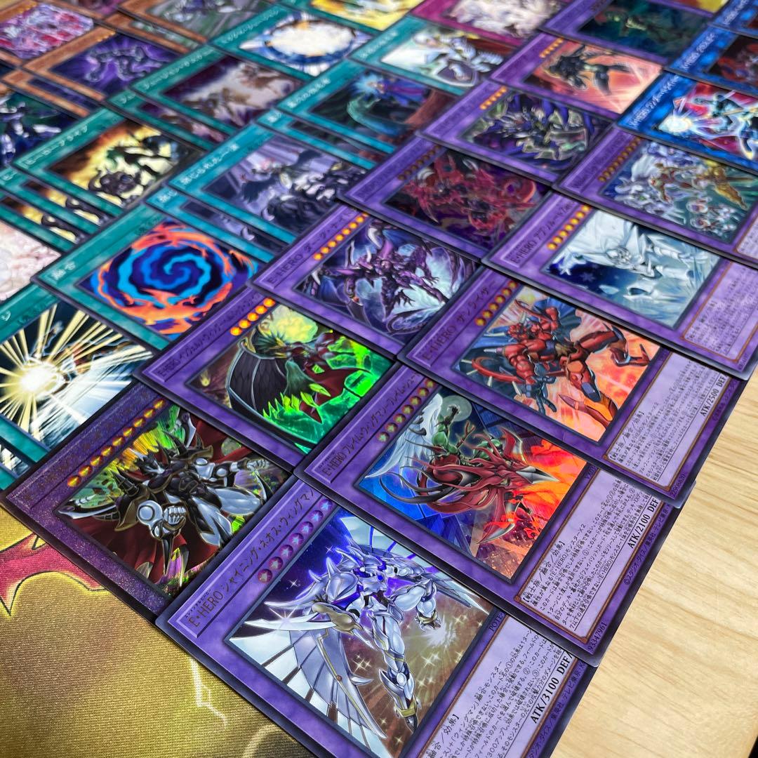 大会優勝構築 HEROデッキ E・HERO アダスターゴールド フレイムシュート