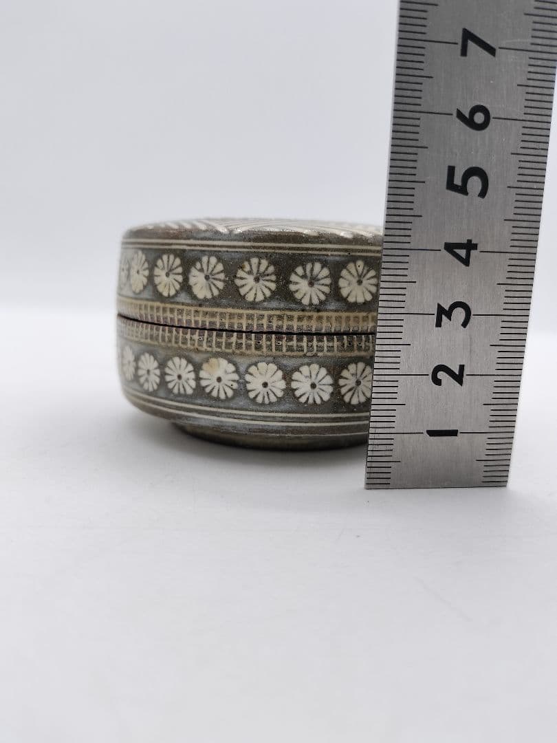 c455 香合 富士五湖窯 青三島 細川秀年 木箱 茶道具 古物 - メルカリ