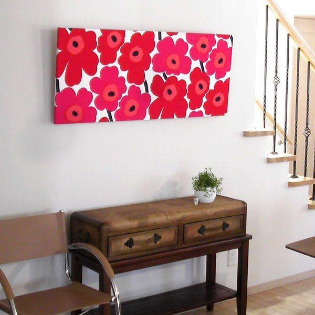 ファブリックパネル マリメッコ BLUE 1200×500mm