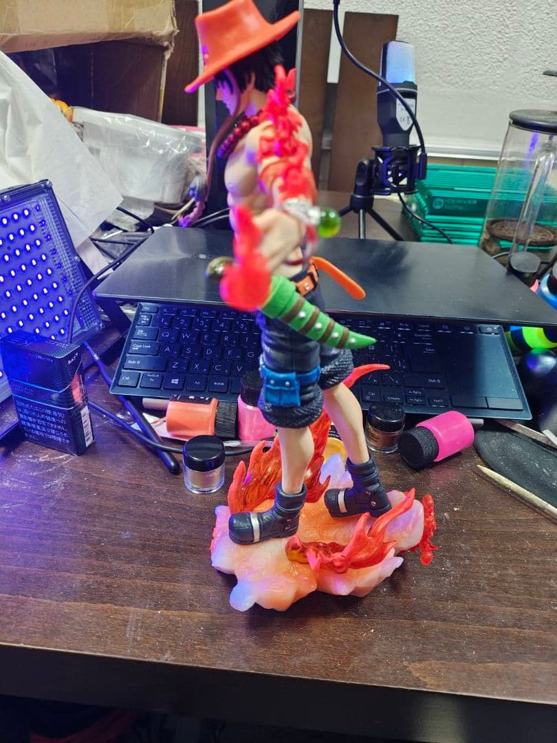 ワンピース ACE 海外製 ガレージキット リペイント ワンピース】エース